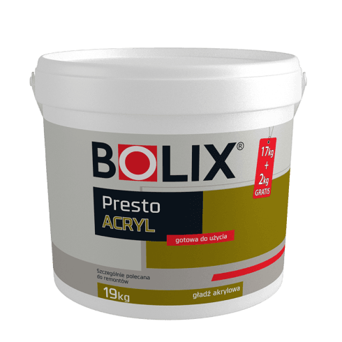GLAISTAS BOLIX PRESTO ACRYL 17+2KG(40)