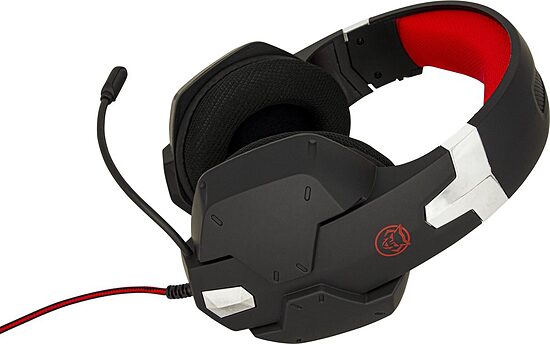 „Qware Gaming“ – ausinės – „Tupelo“ – tinka „Playstation 4“ – „Playstation 5“ – asmeniniam kompiuteriui – daugiaplatformės – raudonos