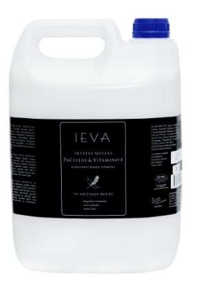 SKYSTAS MUILAS IEVA PAČIULIO IR VITAMINO E 5 L