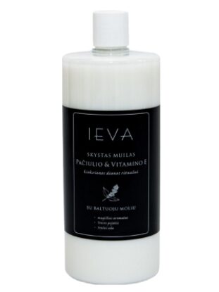 SKYSTAS MUILAS IEVA PAČIULIO IR VITAMINO E 1 L