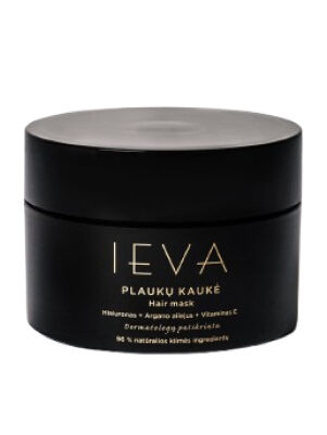 PLAUKŲ KAUKĖ IEVA PAŽEISTIEMS IR DRĖGMĖS STOKOJANTIEMS PLAUKAMS 200 ML