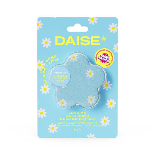 DAISE „Love Me“ gėlės formos vonios kamuoliukas su gėlių kvapu, 85 g
