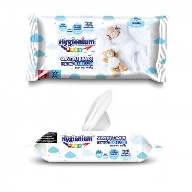 DREGNOSIOS KUDIKIU SERVETELES HYGIENIUM SENZITIV, 72 vnt