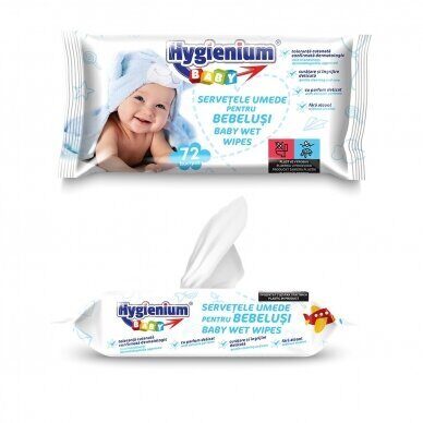 DREGNOSIOS KUDIKIU SERVETELES HYGIENIUM  72 vnt