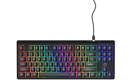 Džeksonvilio membraninė TKL žaidimų klaviatūra