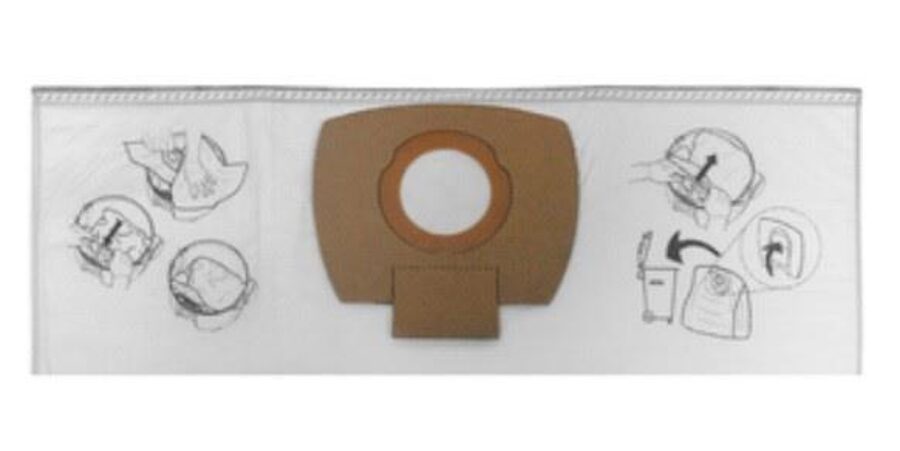 DULKIŲ SIURBLIO MAIŠELIAI MAKITA P-72899 5 VNT