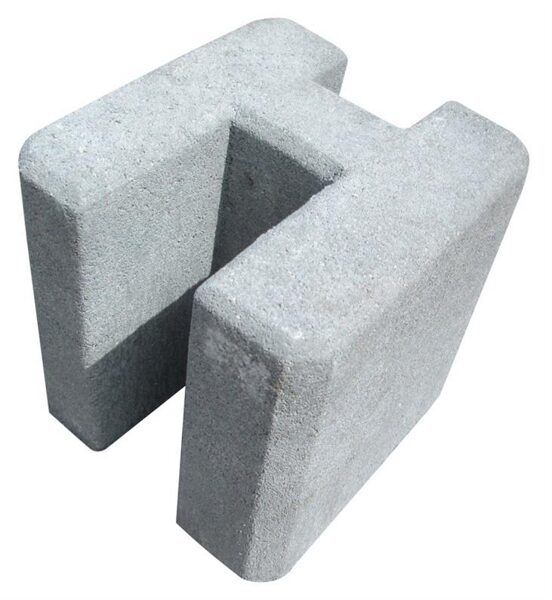 BETONINIS SUJUNGIMAS TVOROS PAMATUI, 20 X 19 X 20 CM