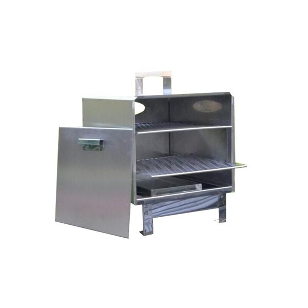 RŪKYKLA ABAS NERŪD PLIENO 45L 42X40CM ABAS_SMOKEHO