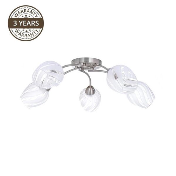 LUBINIS ŠVIESTUVAS DOMOLETTI CL17061-5. 5 × 60 W. E27