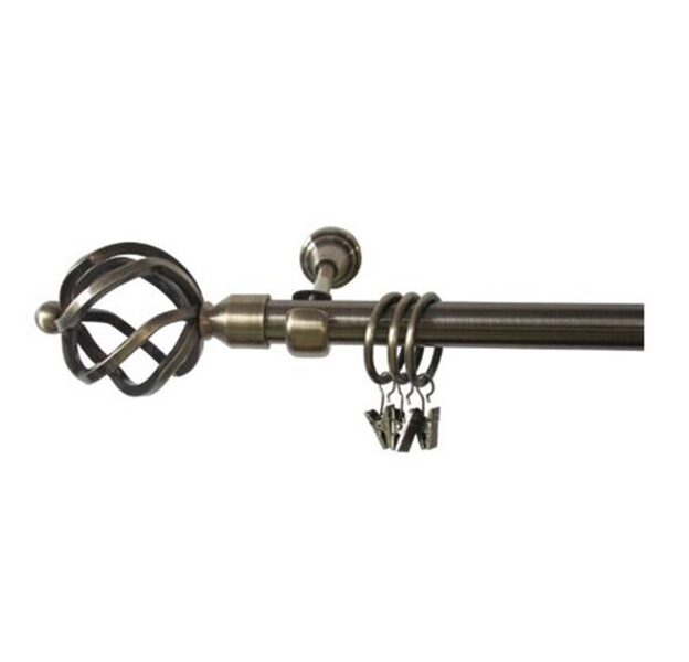 VIENGUBO KARNIZO KOMPL. DOMOLETTI F512005. 240 CM. Ø 19 MM