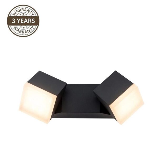 TVIRTINAMAS ŠVIESTUVAS DOMOLETTI ELED-631-2. 2X6W. LED. IP54