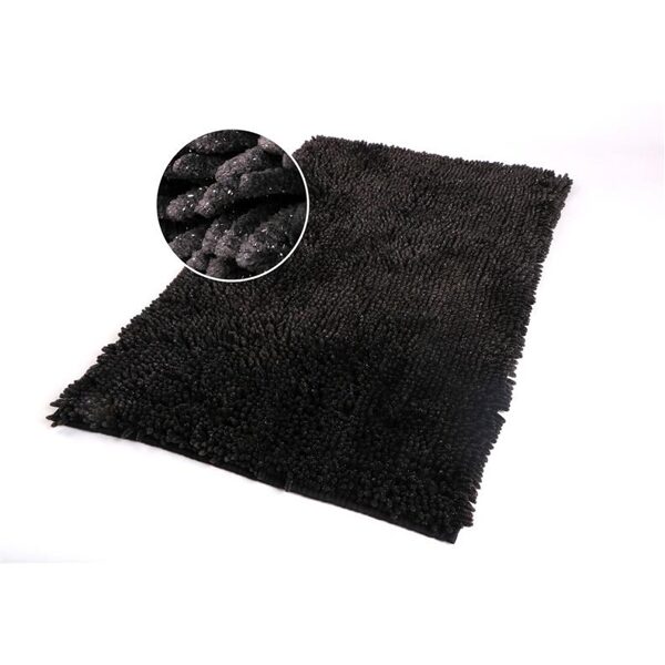 VONIOS KILIMĖLIS DOMOLETTI MA3696A. JUODAS. 50 X 80 CM