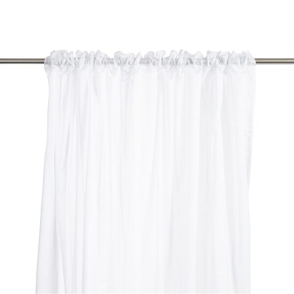 DIENINĖS UŽUOLAIDOS DOMOLETTI. BALTOS. 2600 MM X 2800 MM