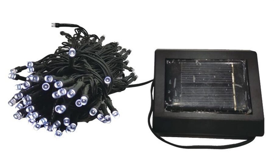 LAUKO APŠVIETIMAS DOMOLETTI. 0.03W. IP44. JUODAS