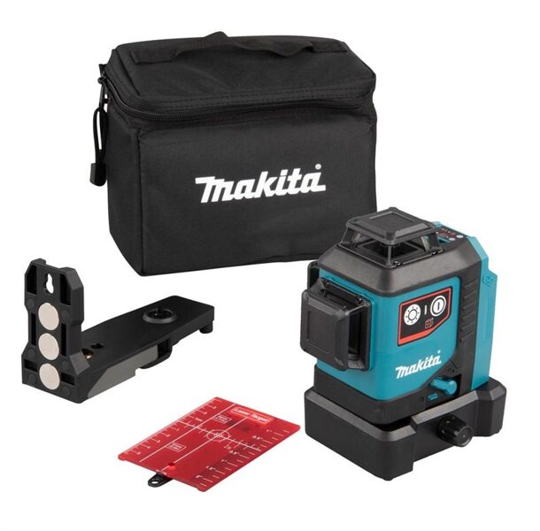 NIVELYRAS MAKITA SK700D 12V 2X2AH, RAUDONAS MAKITA