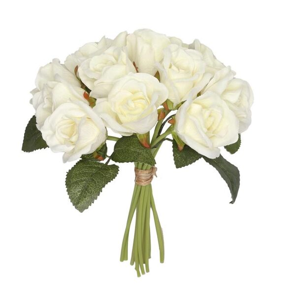 DIRBTINIŲ ROŽIŲ PUOKŠTĖ  8094B.40. 25 CM