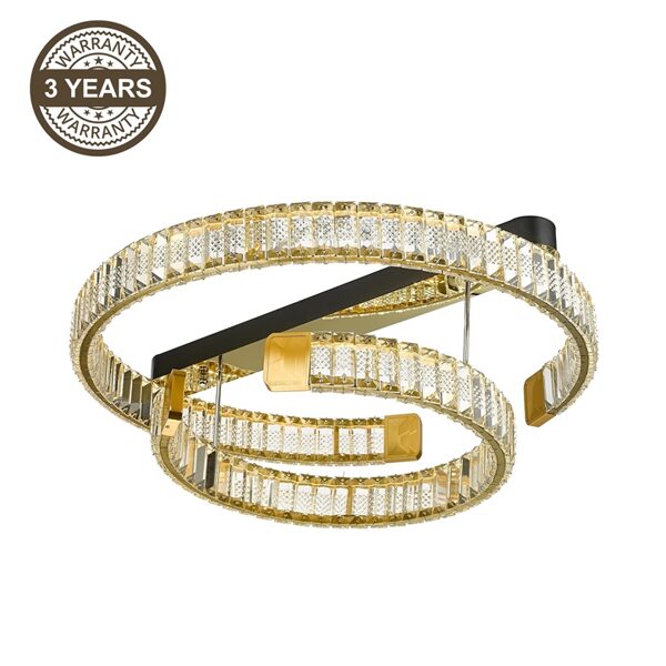 ŠVIESTUVAS LUBINIS DOMOLETTI DUBLIN. 28 W. LED.B2336-400+280