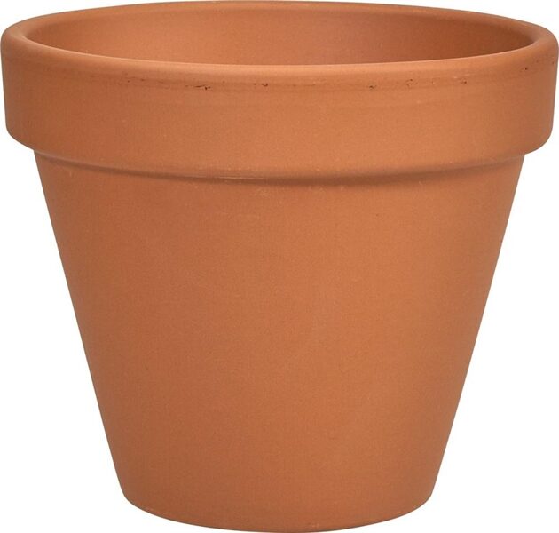 VAZONAS DOMOLETTI TERAKOTA. KERAMIKA. Ø 90 MM. RUDAS