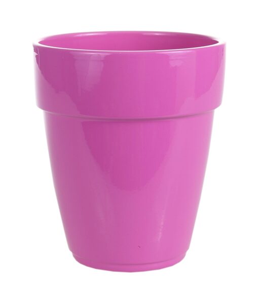 VAZONAS DOMOLETTI ORCHID T-81T-229-13. KERAMIKA. Ø 130 MM