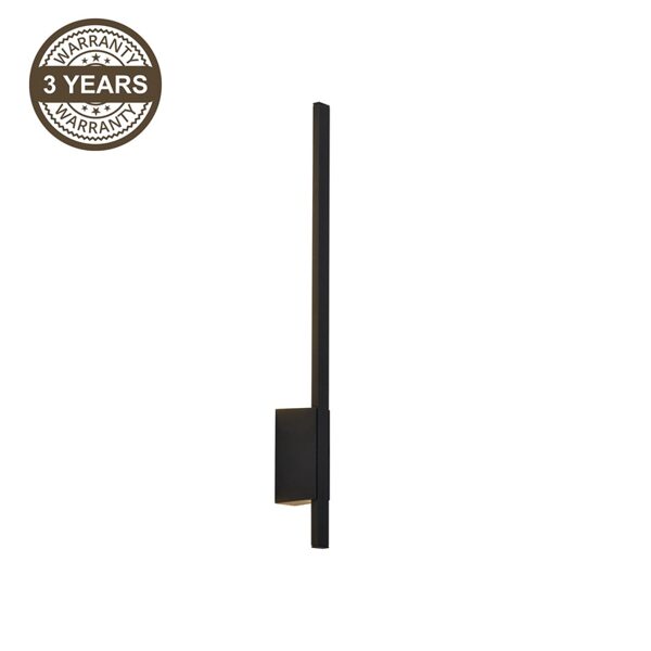 ŠVIESTUVAS DOMOLETTI MARZO 14614. 9W. LED. IP44. JUODAS