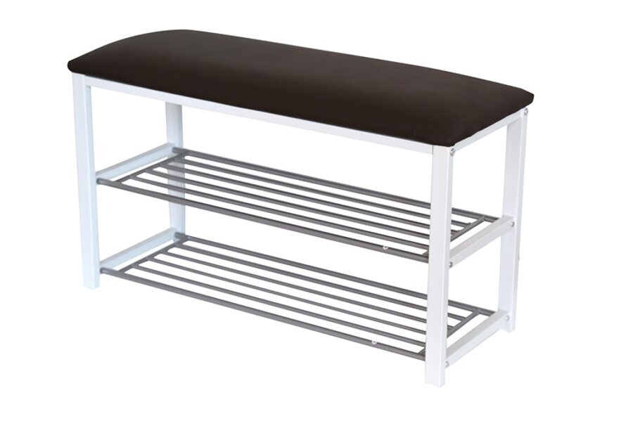 SUOLIUKAS SU BATŲ LENTYNA DOMOLETTI. RUDAS. 80 X 30 X 48 CM