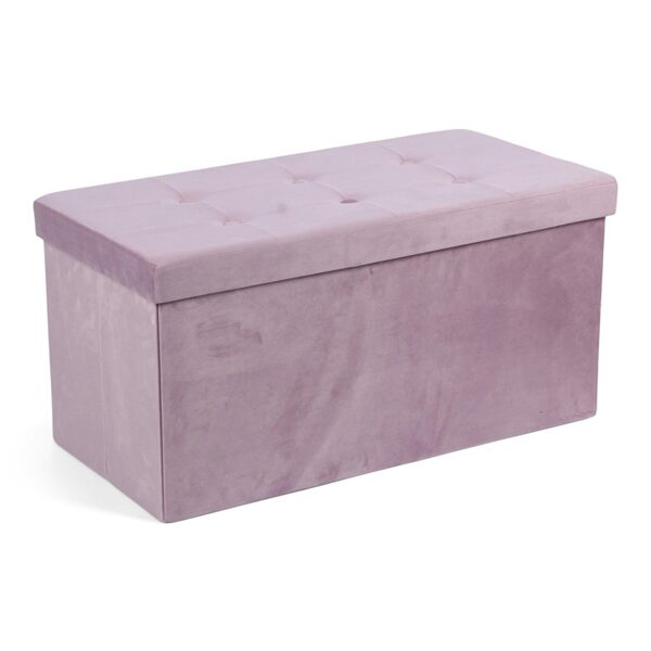 PUFAS DOMOLETTI. ROŽINIS. 38 CM X 38 CM X 76 CM