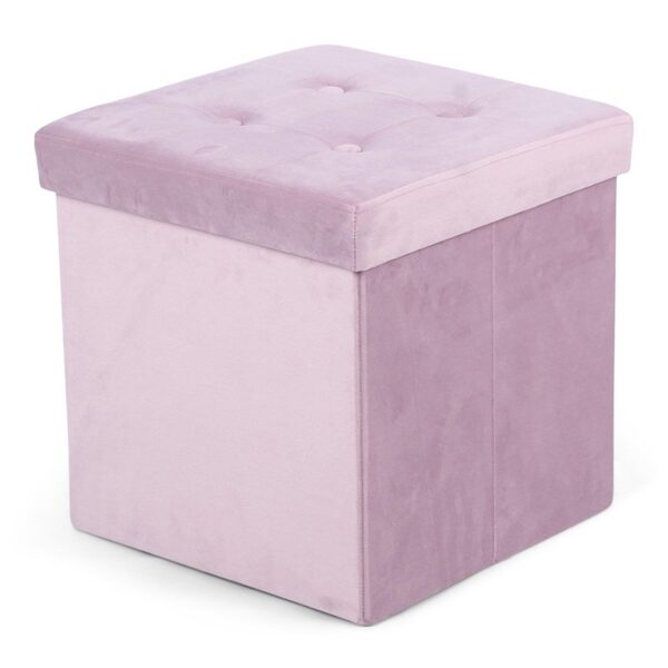 PUFAS DOMOLETTI. ROŽINIS. 38 CM X 38 CM X 38 CM