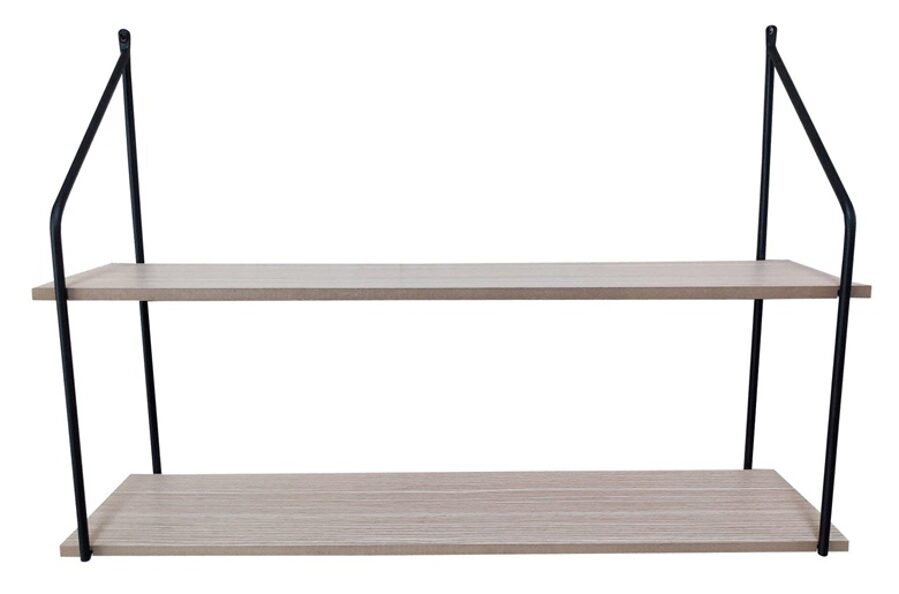 LENTYNA DOMOLETTI. JUODA/MEDŽIO. 42 X 13 CM X 60 CM