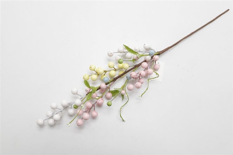 DIRBTINĖ ŠAKELĖ DOMOLETTI EASTER. ĮVAIRIŲ SPALVŲ. 56 CM