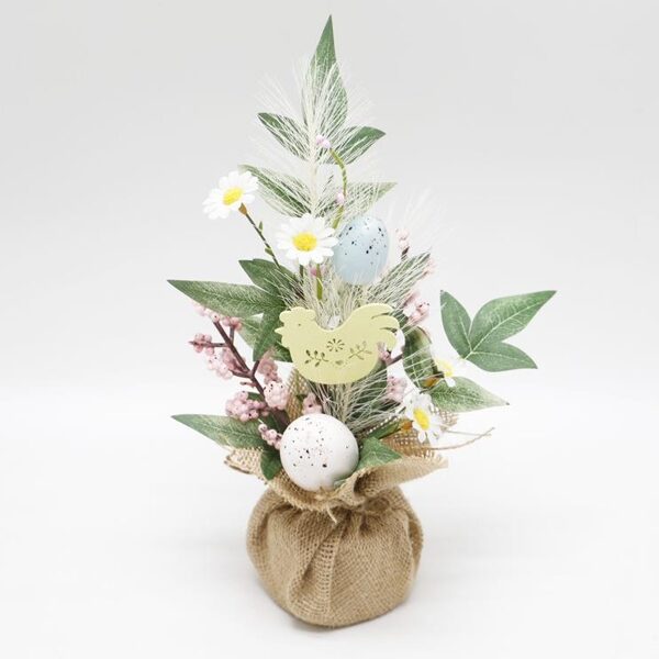 DIRBTINIŲ GĖLIŲ PUOKŠTĖ DOMOLETTI EASTER. 30 CM