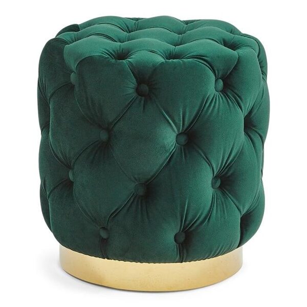 PUFAS DOMOLETTI AHIGA. ŽALIAS. 40 CM X 40 CM X 43 CM