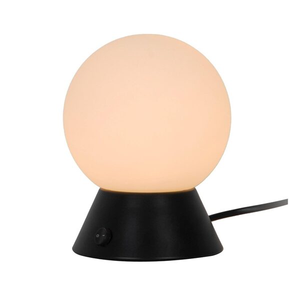 ŠVIESTUVAS DOMOLETTI RUTH T22009C BLACK E14. PASTATOMAS. 15W