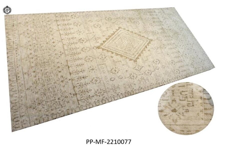 KILIMAS VIDAUS DOMOLETTI MF-2210077. SMĖLIO. 180 CM X 120 CM