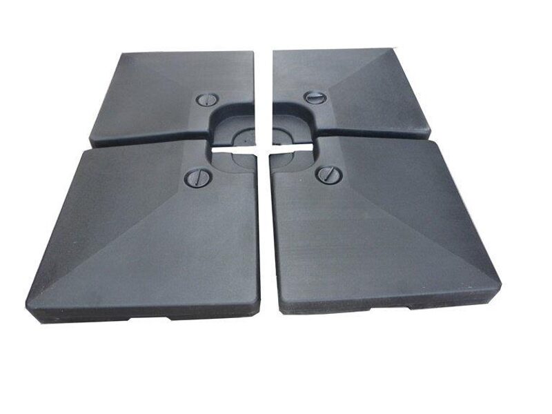 SODO SKĖČIO PAGRINDAS MASTERJERO. 51.5×51.5 CM. JUODAS