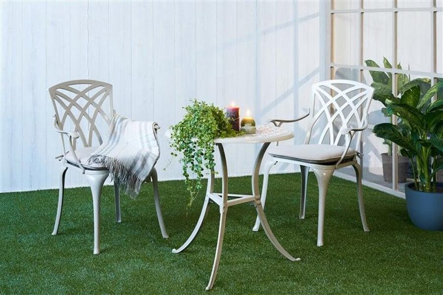 LAUKO BALDŲ KOMPLEKTAS MASTERJERO LIGHT BISTRO. 2 VIETŲ