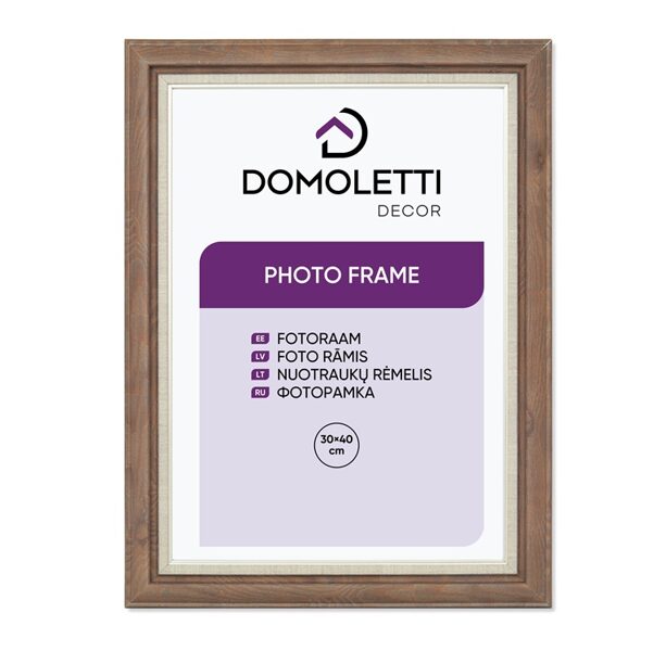 NUOTRAUKŲ RĖMELIS DOMOLETTI FAUSTA. 40 CM X 30 CM
