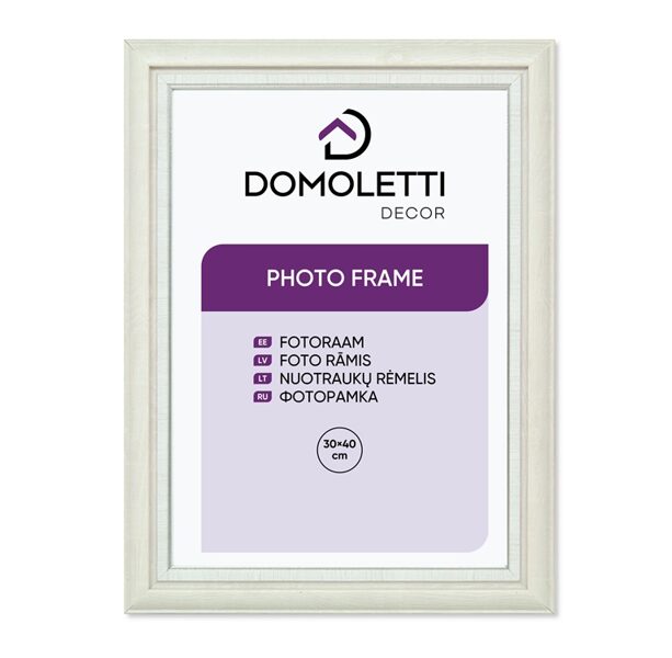 NUOTRAUKŲ RĖMELIS DOMOLETTI FAUSTA. 40 CM X 30 CM