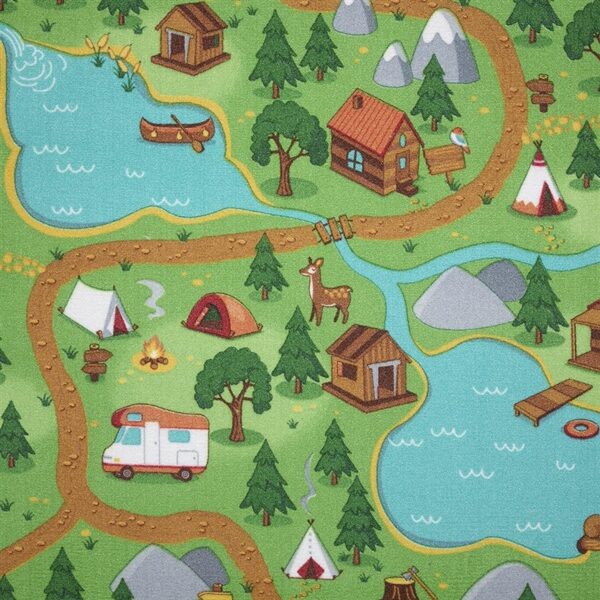 KILIMAS HIKING STREET KIDS. ĮVAIRIŲ SPALVŲ. 95 CM X 133 CM