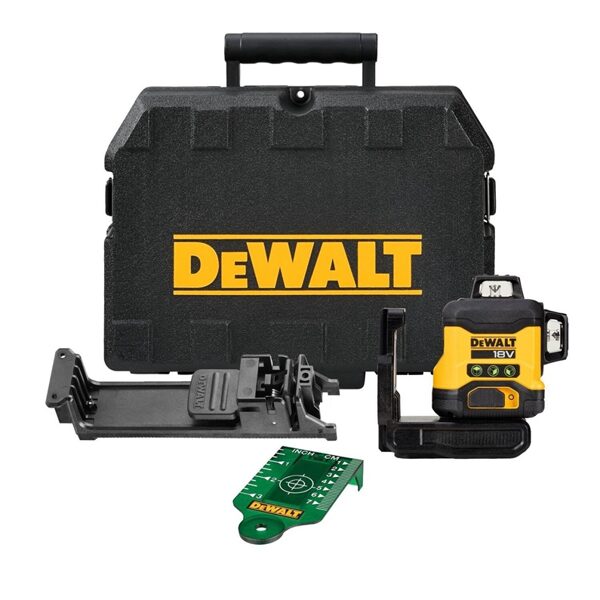 NIVELYRAS DEWALT DCLE34031N-XJ, 360 °, ŽALIA DEWALT