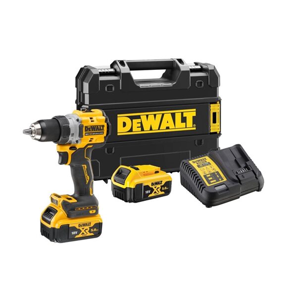 GRĘŽTUVAS DEWALT DCD800P2T, 18 V, 2X5.0AH DEWALT