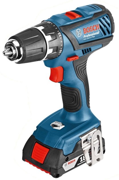 Akumuliatorinis gręžtuvas Bosch GSB 18-2 LI PLUS, 18 V