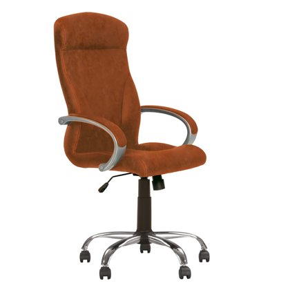 DARBO KĖDĖ RIGA COMFORT, EKO ODA, RUDA