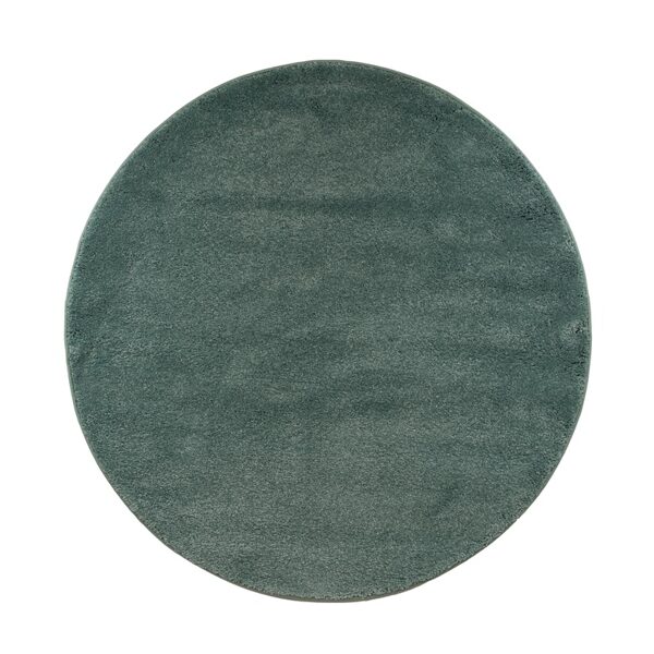 KILIMAS DOMOLETTI SOFTNESS S706. ŽALIAS. Ø120 CM