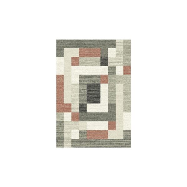 VIDAUS KILIMAS DOMOLETTI INFINITY. PILKOS SPALVOS. 140×67 CM