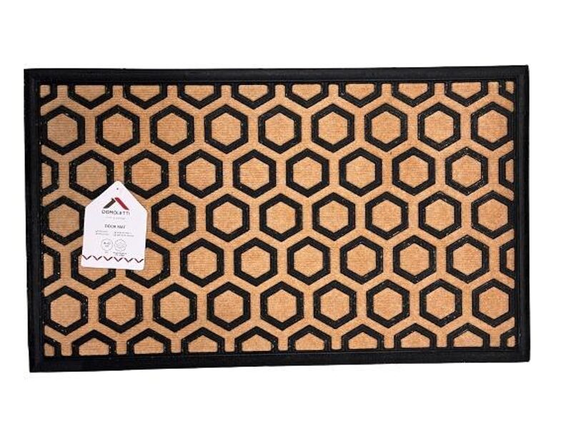 DURŲ KILIMĖLIS DOMOLETTI. 450×750×8 MM. RUDAS