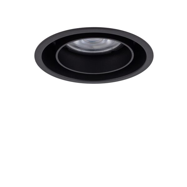 ŠVIESTUVAS ĮLEIDŽIAMAS NOWODVORSKI SLIDE. 10W. GU10. JUODAS