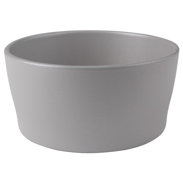 KERAMINIS VAZONAS DOMOLETTI MISA. Ø19 CM. SIDABRINIS