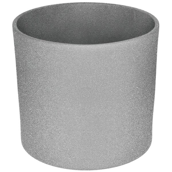 KERAMINIS VAZONAS DOMOLETTI WALEC STRUCTUR. Ø17 CM. PILKAS