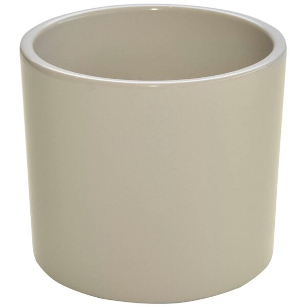 KERAMINIS VAZONAS DOMOLETTI WALEC STRUCTUR. Ø13 CM. RUSVAS