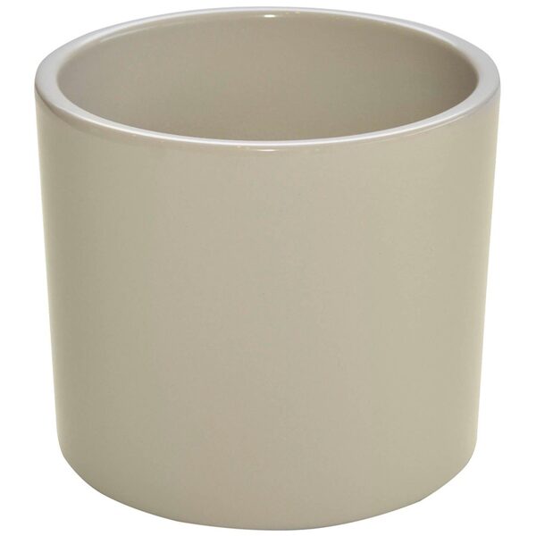 KERAMINIS VAZONAS DOMOLETTI WALEC STRUCTUR. Ø23 CM. RUSVAS